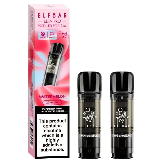 Watermelon Elfbar Elfa Pro Pods - Vape Product