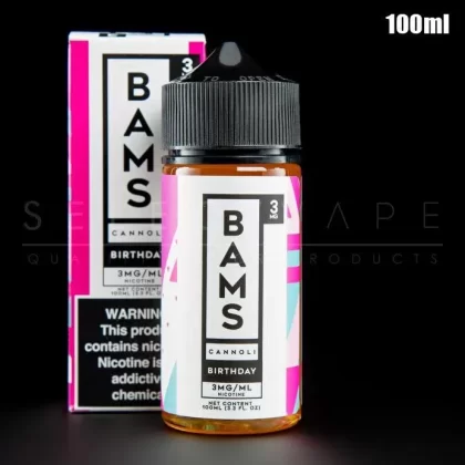 Bams Cannoli – Birthday Cannoli Eliquid 100ml