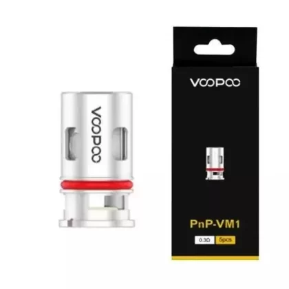 VOOPOO DRAG BABY TRIO COILS PnP-M2 0.6 PnP-R1 0.6 PnP C1 1.2 PnP-VM1 0.3 PnP VM1