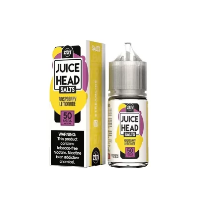 Juice Head – Raspberry Lemonade – Salt Nic – 30mL - Nicotine (mg)#50mg