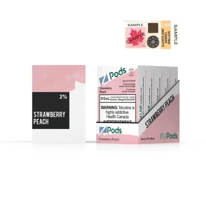 ZPODS – STRAWBERRY PEACH
