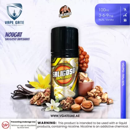 Nougat - Saligoso Vapesauce - 9 mg - 100 ml