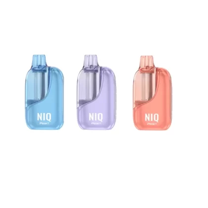 NIQ Pearl 50K Disposable Vape - Strawberry Banana Smoothie, Blue Razzle Gush