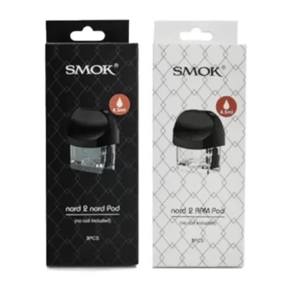 SMOK Nord 2 Empty Pods (3-Pack) - Size#RPM Pod>Nord Pod
