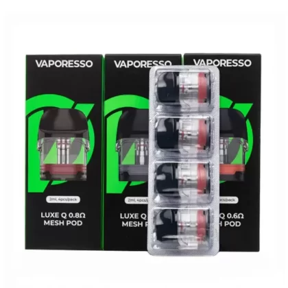 Vaporesso LUXE Q/Qs Replacement Pods - 4 x Luxe Q