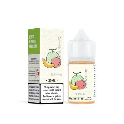 TOKYO NIC SALTS—ICED PEACH MELON SALT (20/30/50)mg - Vapebar Pk