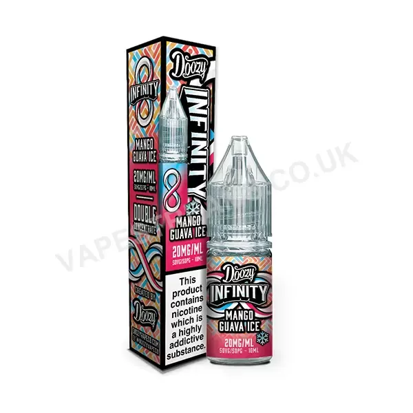 Doozy Infinity Pineapple Raspberry Ice Nic Salt E-Liquid - Vapestreams Co