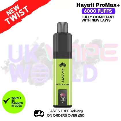 Fresh Mint Hayati Pro Max Plus 6000Puff Kit