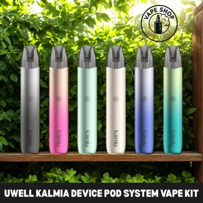 Uwell Kalmia device Pod system Vape Kit in Dubai - Calm Cyan, innoc white