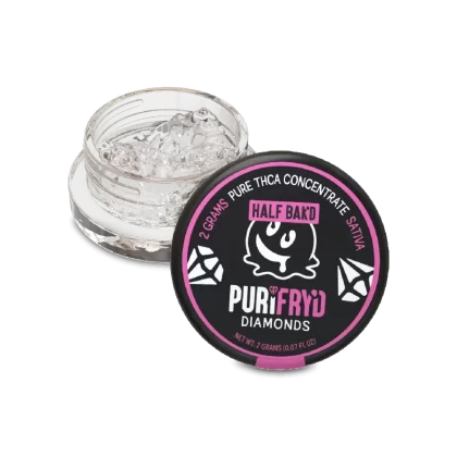 Half Bak’d Strawberry Cough – 2G THCa Concentrates
