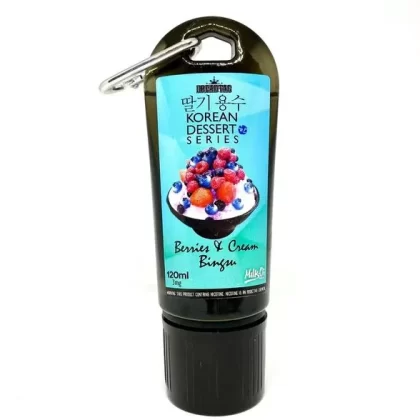 BERRIES & CREAM BINGSU - DREADTAC 120ML ELIQUID - 3 mg / 120 ml