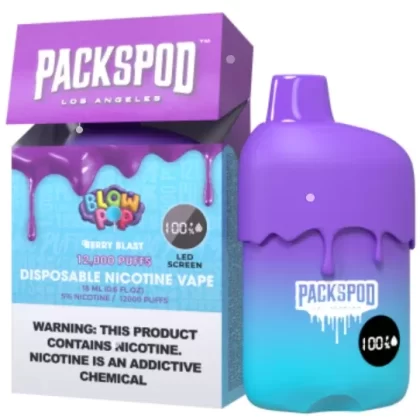 Packspod Disposables [12000 puffs] – Blow Pop