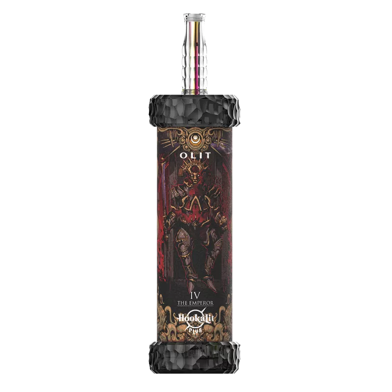 OLIT HookaLit "PLUS" 100K Puffs Disposable E-Hookah - 100,000 Puffs - Tropical Strawberry - Image 2