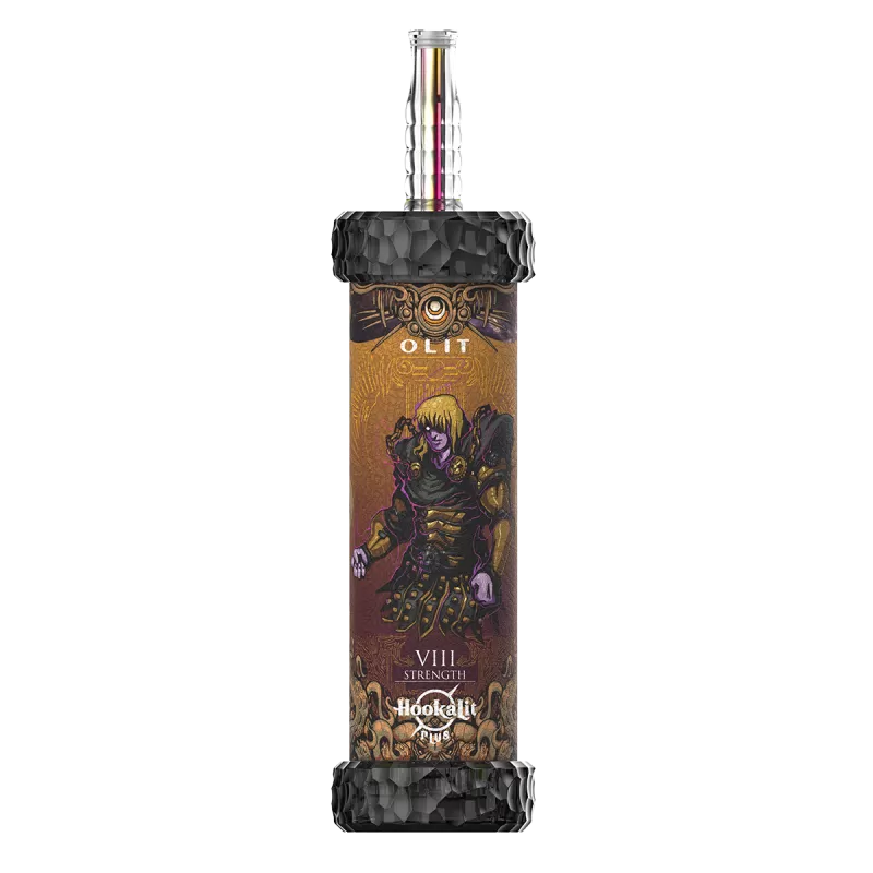 OLIT HookaLit "PLUS" 100K Puffs Disposable E-Hookah - 100,000 Puffs - Tropical Strawberry - Image 3