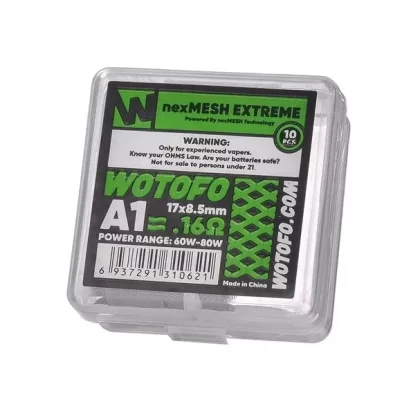 WOTOFO Siatki Nexmesh Extreme A1 0.16 Ohm (10szt.)
