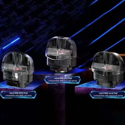 SMOK Nord 50W Replacement Empty Pod 3pcs/pack - 4.5ml Nord Pod / U.S.A