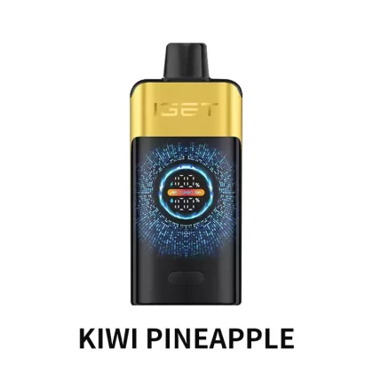 IGET ONE 12000 Puffs – Kiwi Pineapple - Ozvapeone (D6A576)