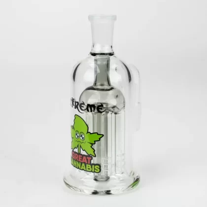 Xtreme 5″ Glass Bong Tree arms diffuser Ashcatcher