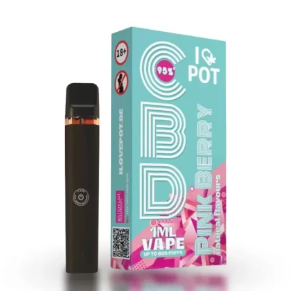 ILovePot CBD Vape 95% – Roze Bessen