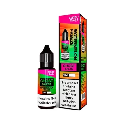 Vapes Bars Ghost Salts Watermelon Freeze E Liquid 10ml - Nicotine Strength#20mg>10mg (838DA5)