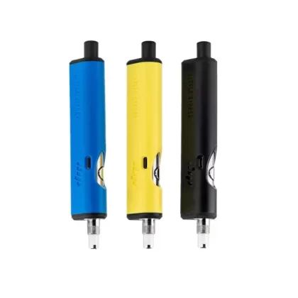 Dip Devices Little Dipper Dab Straw Vaporizer - Color#Ocean Blue>Black>Yellow