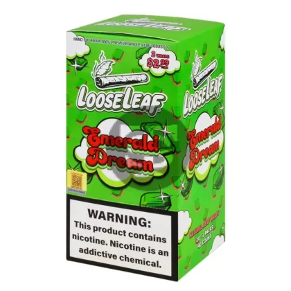 Loose Leaf Natural Wrap Emerald Dream, 20 packs of 2