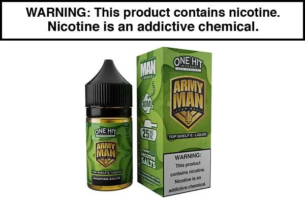 ARMY MAN BY ONE HIT WONDER SALT 30ML - Vapejuice