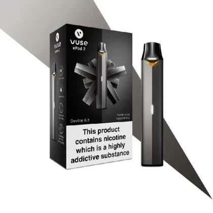 Vuse ePod 2 Device Black ( Compatible with both Vype and Vuse Pods )