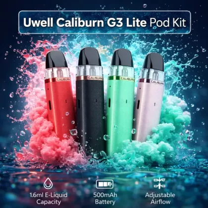 Uwell Caliburn G3 Lite Pod Kit - Mint Green / 0.4ohm (3ml)