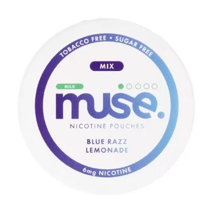 Blue Razz Lemonade Nicotine Pouches by Muse
