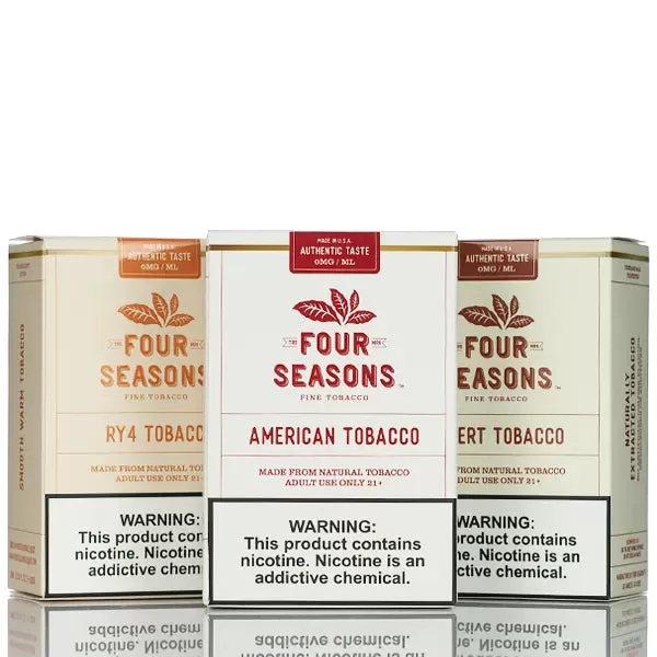 Four Seasons - No Nicotine Vape Juice - 60ml - Menthol