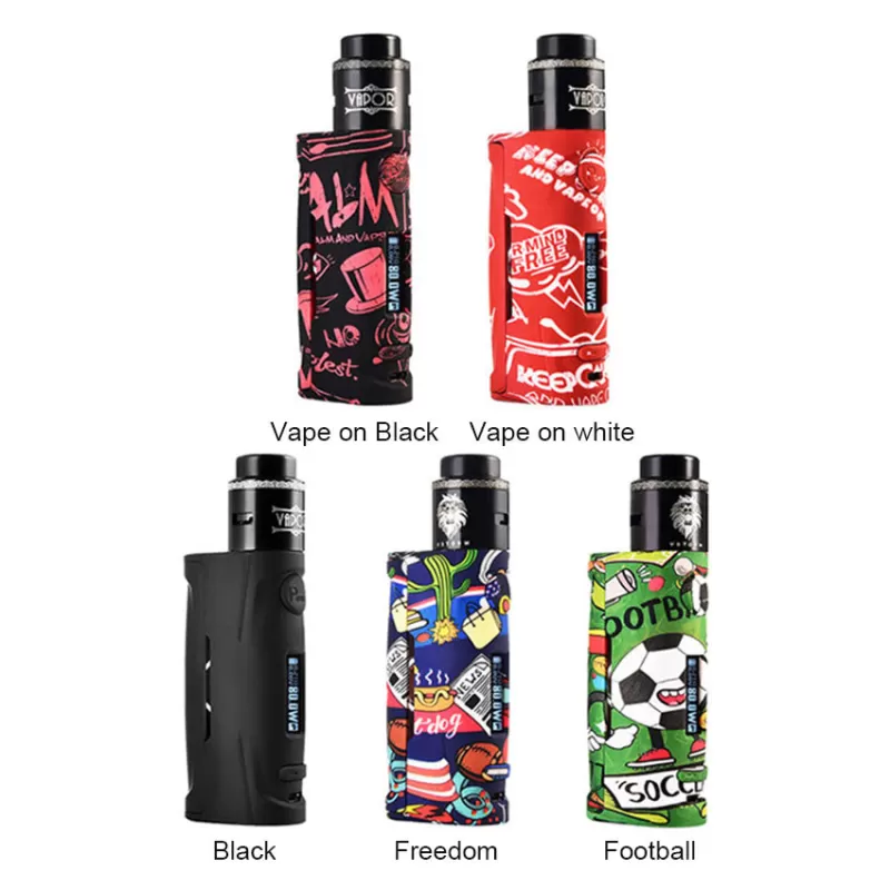 Vapor Storm Puma Baby 80W Kit with Lion RDA - Vape on Black - Image 2
