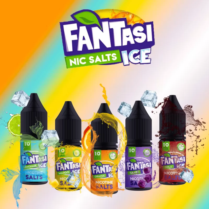 Orange (Sweet) Fantasi Nic Salt E-Liquid 50/50VG – 10ml – TPD - Vapestorm Co - Image 2