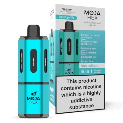 Moja Hex Pod Kit (3,600 Puffs) - Yellow Edition - Exp 01/08/26
