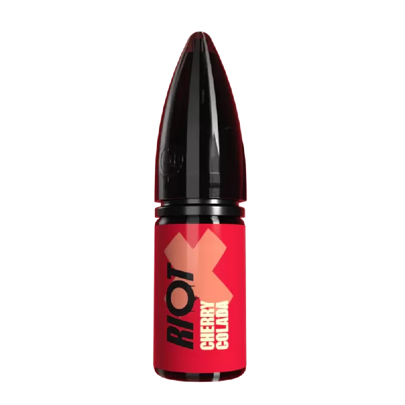 Riot X Nic Salt E-Liquid Cherry Colada - Nicotine Strength#20mg>10mg>5mg