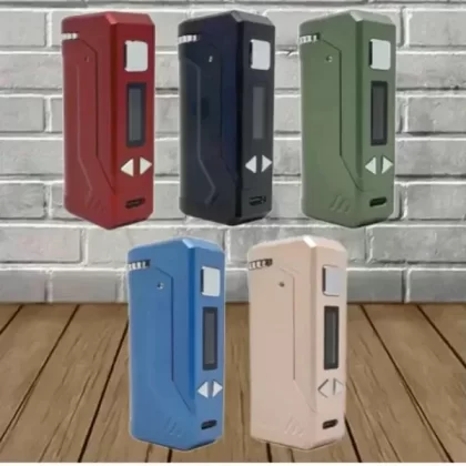 Yocan Uni Pro Plus Vape Battery - color#Onyx - OUT OF STOCK>Sage (green) - OUT OF STOCK>Sky Blue - OUT OF STOCK>Burgandy>Sand (off-white) (78624E)
