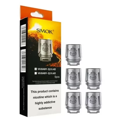 Smok TFV8 Baby Coils – 5 Pack [T6 Core]