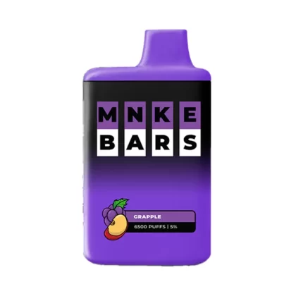 MNKE Bars Disposable Vape – Grapple 6500 Puffs