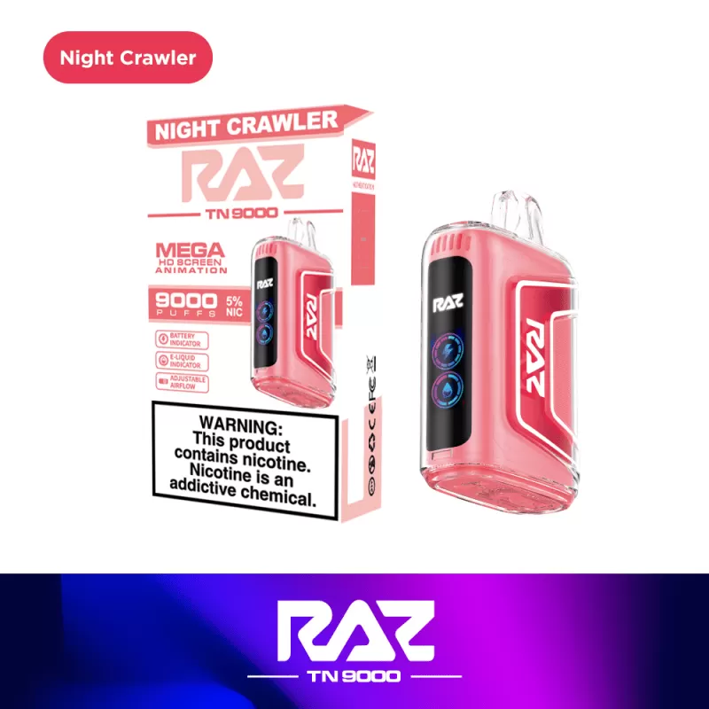 RAZ TN9000 Disposable Vape 9000 Puffs - Vape Product; 650mAh - Image 3