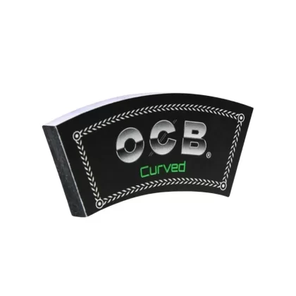 OCB Premium Black Curved Filter Tips