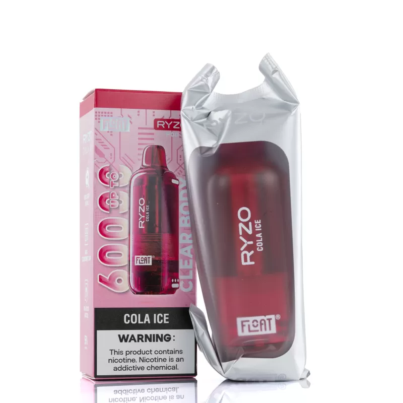 Float Ryzo 60K Disposable Vape Pods - Blue Razz - Image 2