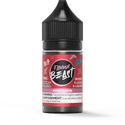 Pink Bomb Iced by Flavour Beast Salt