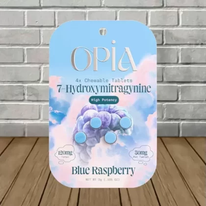 OPiA 7-Hydroxymitragynine High Potency Chewable Tablets 4ct