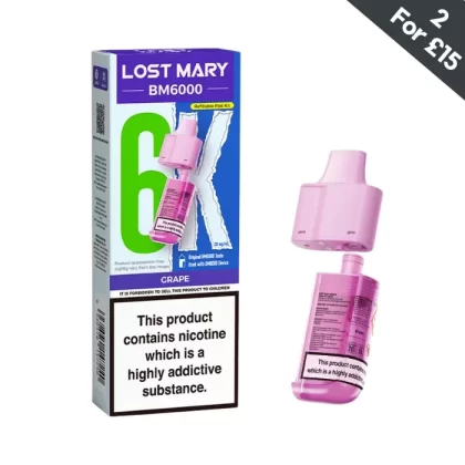 Summer Grape – Lost Mary BM6000 POD