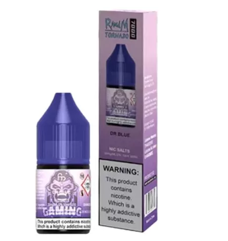 RandM Tornado 7000 Nic Salt 10ml - Dr Blue / 20MG - Image 3