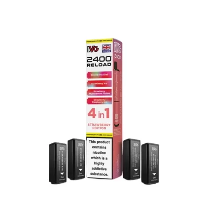 IVG 2400 Strawberry Edition Reload Pods