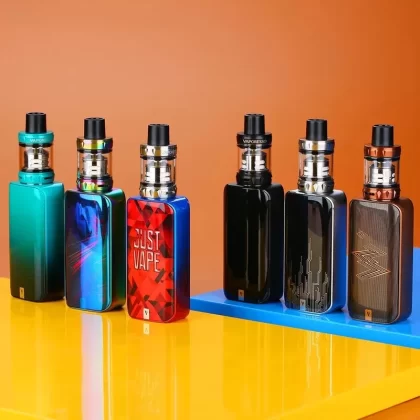 Vaporesso – Luxe NaNo Kit - color#Black>bronze>silver>rainbow>Red>Blue (8CE8DE)