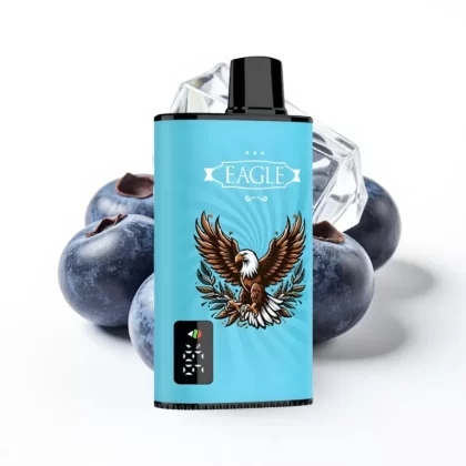 JNR EAGLE Smart 23000 Puffs Pantalla Digital, 1.0ohm, 25ml, Arándano Helado