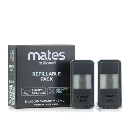 Daze Mates Refillable Pods - Resistance#0.8 ohm Mesh