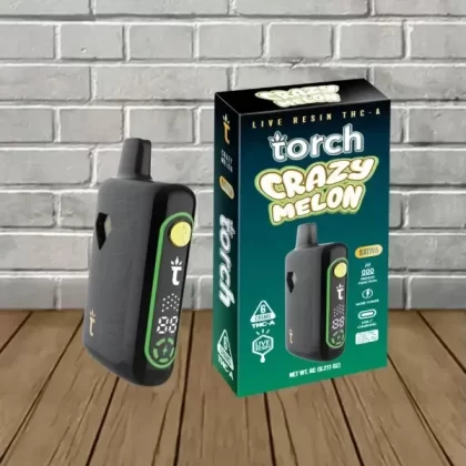 Torch X Pulse Live Resin THCa Disposable Vape 6g - flavor#Blueberry Cookies Indica DISPOSABLE>Cherry Bomb Sativa DISPOSABLE>Crazy Melon Sativa DISPOSABLE>Guava Gelato Sativa>Mango Sunrise Hy (179C5B)